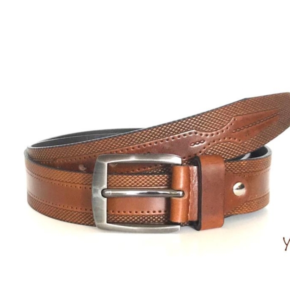 Other - Men's Leather Embossed belt